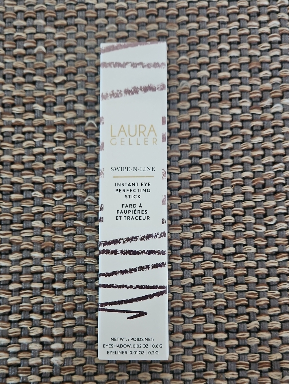 2/$20 Laura Geller Swipe-N-Line Eye Perfecting Stick In Glam